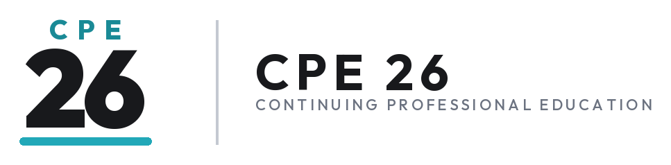CPE 26 — Continuing Professional Education